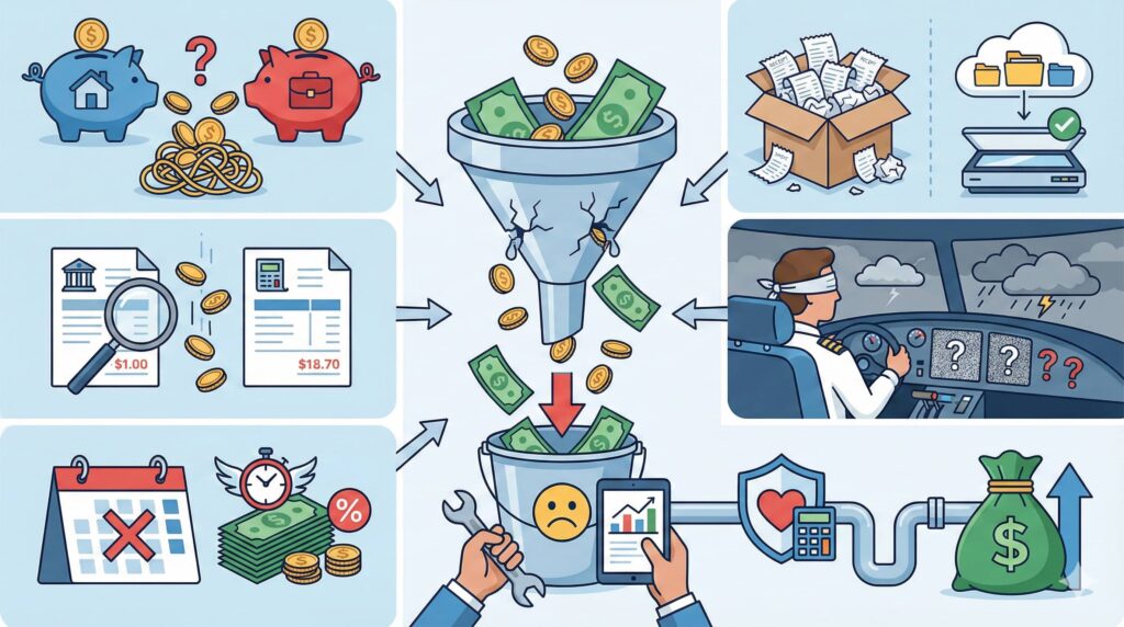 5 Common Accounting Errors That are Draining Your Small Business’s Cash