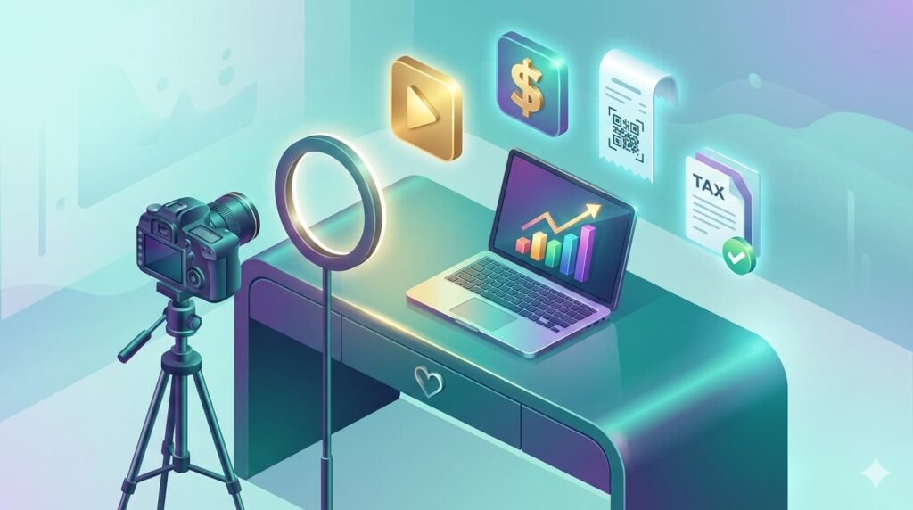 Taxes for Influencers and YouTubers What the IRS Expects from You in 2026