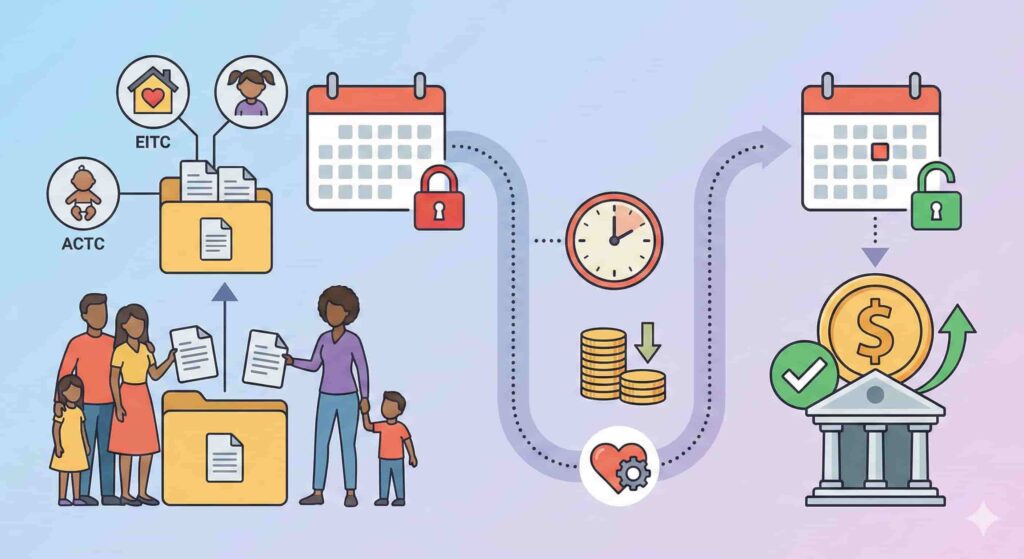 Taxes With EITC or ACTC: Why Your Refund May Not Arrive Until March 2, 2026