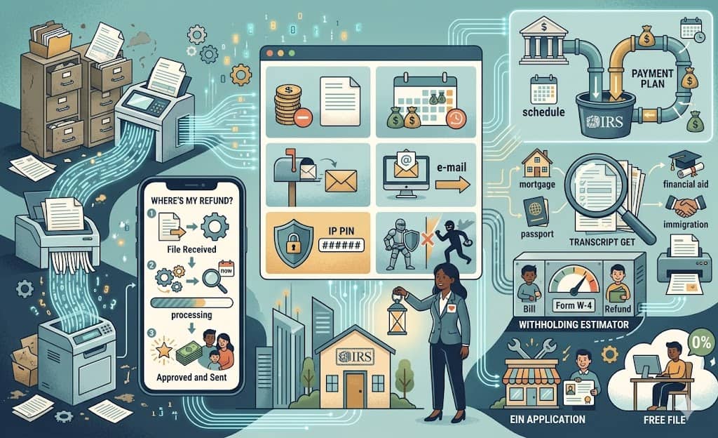 IRS Online Tools: How to Track Refunds, Pay Taxes, and Fix Issues Faster in 2026